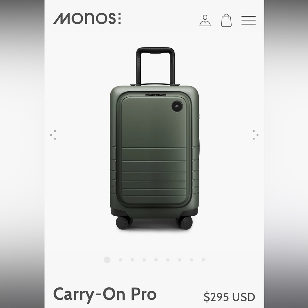 NWT Monos Carry On Pro